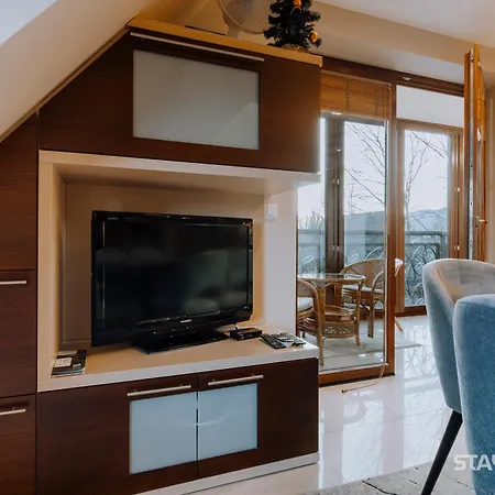 Bursztyn Apartamenty Mozaika dwupoziomowy z kominkiem-3